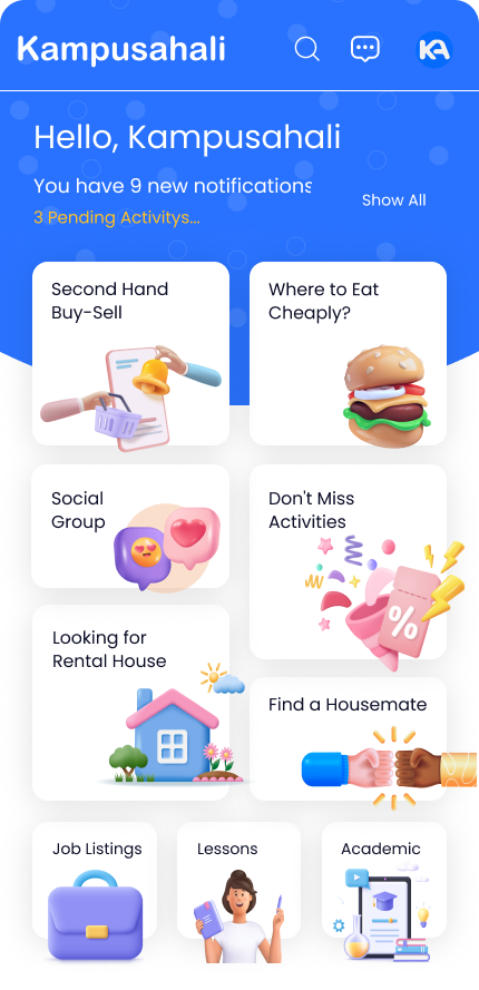 Kampusahali App