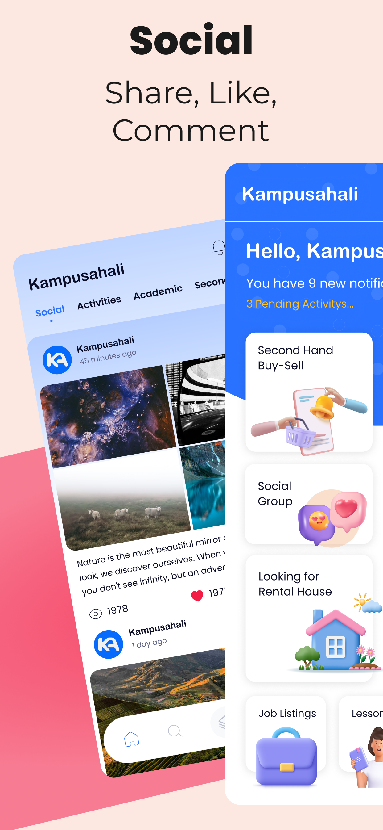 Kampusahali App Preview